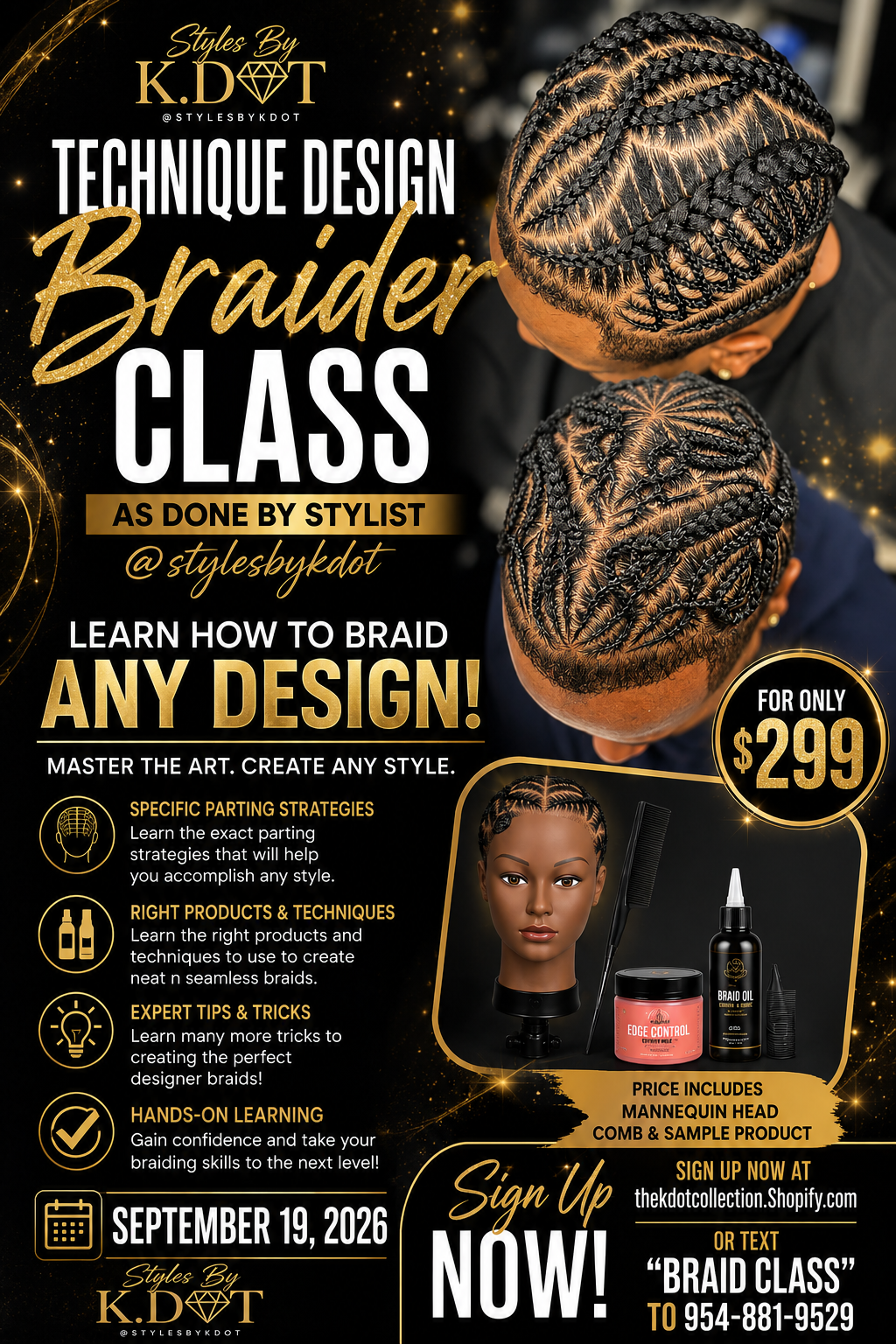Technique Design Braider Class